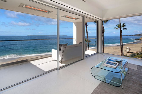 Image of Infratech W Series Single Element 4000 Watt 208V Outdoor Infrared Electric Heater | Infratech 61 1/4 in Radiant Heater | W4028