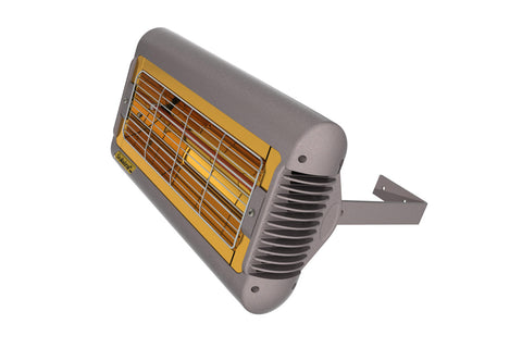 Image of Solaira Alpha Series H1 2000W Infrared Patio Heater in Antique Grey | 277V