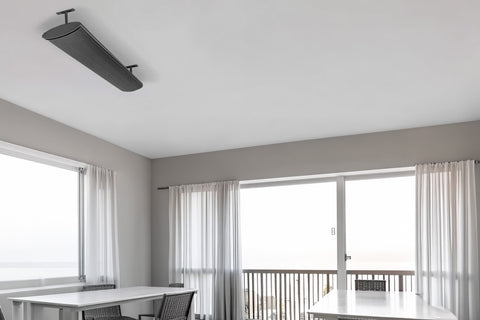 Image of Aura Shadow No Light Radiant Infrared Electric Patio Heater