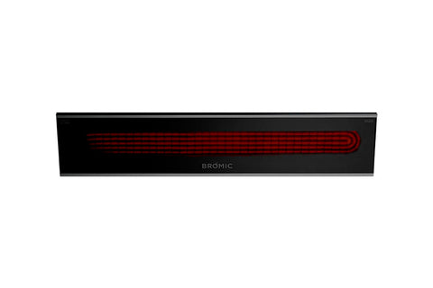 Image of Bromic Platinum Smart-Heat 4500 Watt Infrared Electric Patio Heater Black | Platinum 53 in Electric Radiant Heater | BH3622004