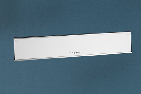 Image of Bromic Platinum Marine Smart-Heat 4500 Watt 208V Infrared Patio Heater White | 53 in Electric Radiant Heater | BH3622007
