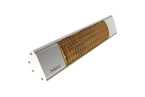 Image of Solaira XL Slim H1 1500W Infrared Patio Heater in White | 120V