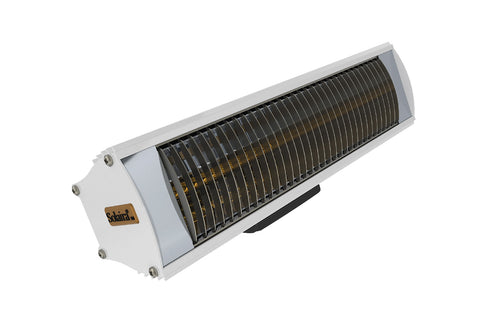 Image of Solaira Cosy 1500W 120V Radiant Infrared Weatherproof Electric Patio Heater in White SCOSY15120W