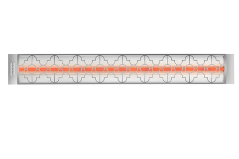 Image of Infratech Motif Mediterranean Single Element Decorative Fascia Kit in Stainless Steel Finish | SS3S39 SS3S61