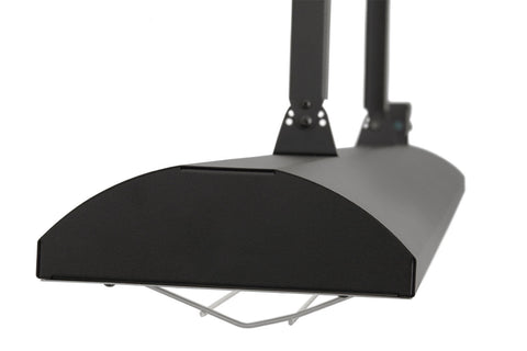Image of Infratech C-Series CD-Series Adjustable Mounting Drop Pole in Black Finish | Infratech Drop Pole Kit | 13-1246BL