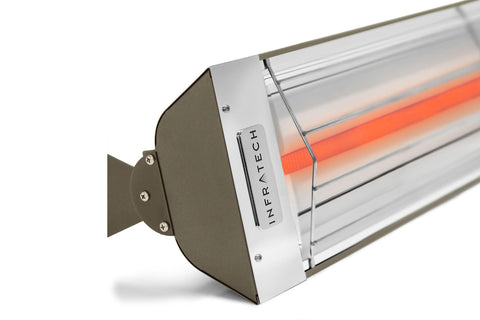 Image of Infratech W Series Single Element Outdoor Infrared Electric Heater Bronze