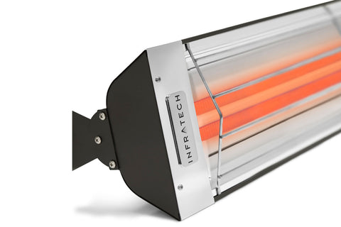 Image of Infratech WD Double Element Outdoor Infrared Electric Heater | Infratech WD Radiant Heater Black