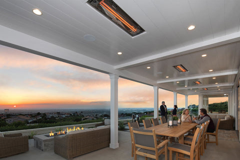 Image of Infratech WD Double ElementOutdoor Infrared Electric Heater | Infratech WD Radiant Heate