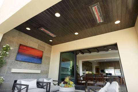 Image of Infratech WD Double Element Outdoor Infrared Electric Heater | Infratech WD Radiant Heater