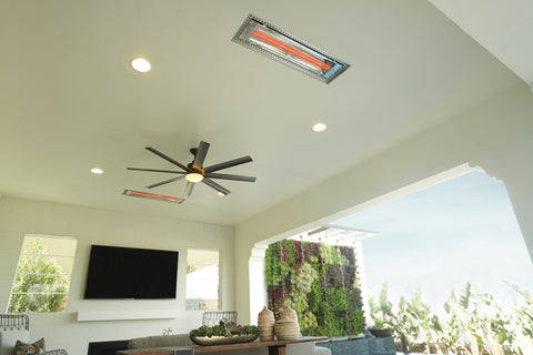 Image of Infratech WD Double Element 6000 Watt 277V Outdoor Infrared Electric Heater | Infratech WD 61 1/4 in Radiant Heater | WD6027
