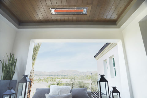 Image of Infratech WD Double Element Outdoor Infrared Electric Heater | Infratech WD Radiant Heater