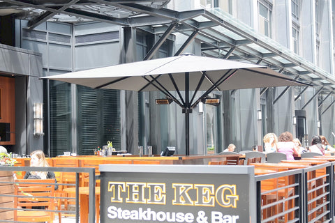 Image of Solaira Cosy 1500W Radiant Infrared Weatherproof Electric Patio Heater in Black