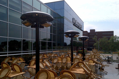 Image of Solaira Malibu Fixed Location 6000 Watt Radiant Infrared Electric Patio Heater MAL60240L1B