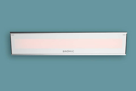 Image of Bromic Platinum Smart-Heat 2300 Watt Outdoor Electric Patio Heater White | Platinum 33 in Electric Radiant Heater | BH0320007