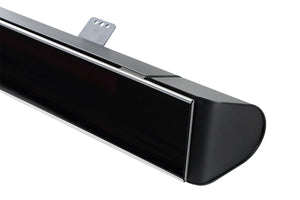 Aura Decor Glass 1500W Infrared Patio Heater in Black | 120V
