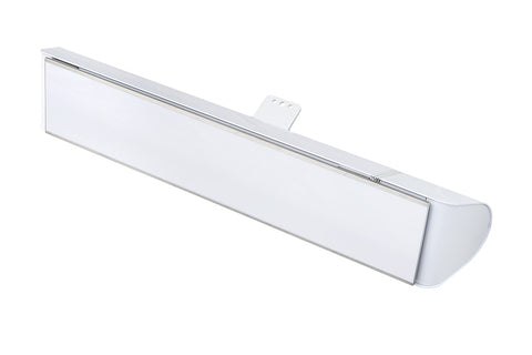 Image of Aura Decor Glass  Radiant Infrared Electric Patio Heater in White 