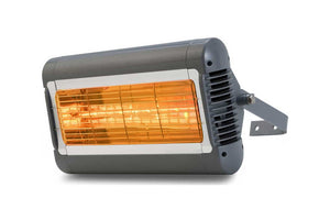 Solaira Alpha Series H1 2000W Infrared Patio Heater in Antique Grey | 240V