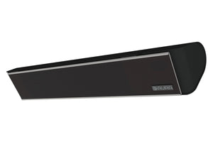 Aura Decor Glass 1500W 120V Radiant Infrared Electric Patio Heater in Black ADGLASS15120B