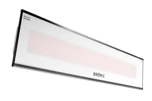 Bromic Platinum Smart-Heat 3400 Watt Infrared Patio Heater White | Platinum 50 in Electric Radiant Heater | BH0320008