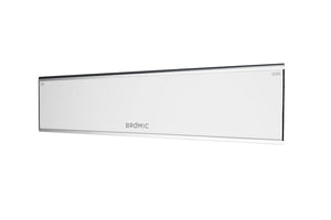 Bromic Platinum Smart-Heat 3400 Watt 208V Infrared Patio Heater White | Platinum 50 in Electric Radiant Heater | BH0320022