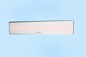 Bromic Platinum Marine Smart-Heat 3400 Watt 208V Infrared Patio Heater White | 50 in Electric Radiant Heater | BH0320026