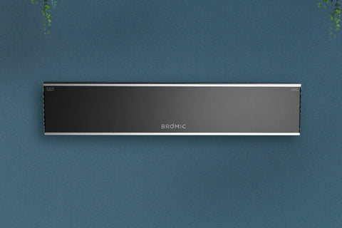 Image of Bromic Platinum Marine Smart-Heat 4500Watt Infrared Electric Patio Heater Black | Platinum 53 in Radiant Heater BH3622002