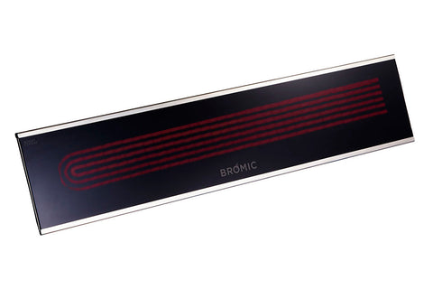 Image of Bromic Platinum Smart-Heat 3400 Watt 208V Infrared Patio Heater Black | Platinum 50 in Electric Radiant Heater | BH0320021