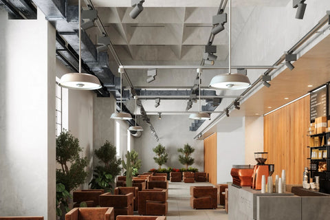 Image of Solaira Radius Glass Pendant Radiant Infrared Electric Patio Heater White 