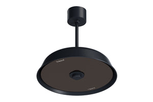 Solaira Radius Glass Pendant Radiant Infrared Electric Patio Heater Black 