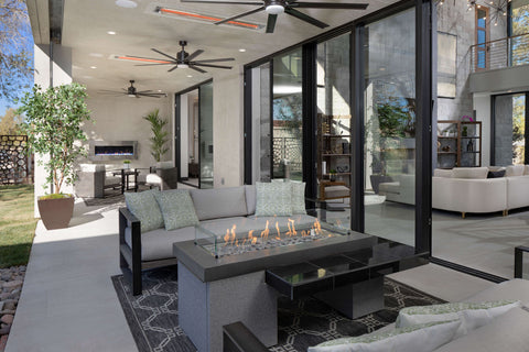 Image of Infratech W Series Single Element 4000 Watt 480V Outdoor Infrared Electric Heater | Infratech 61 1/4 in Radiant Heater | W4048