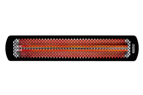 Image of Bromic Tungsten Smart-Heat 6000 Watt Outdoor Electric Patio Heater Black | Tungsten 56 in Electric Radiant Heater | BH0420033