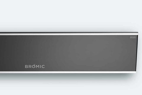 Image of Bromic Platinum Marine Smart-Heat 3400 Watt Outdoor Electric Patio Heater Black | Platinum 50 in Electric Radiant Heater | BH0320016