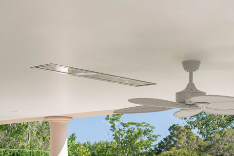 Image of Bromic Platinum Smart-Heat 3400 Watt 208V Infrared Patio Heater White | Platinum 50 in Electric Radiant Heater | BH0320022