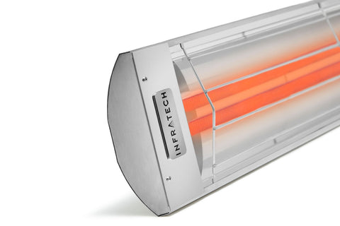 Image of  Infratech CD Series Dual Element 3000 Watt 480V Outdoor Electric Heater | Infratech 33 in Electric Radiant Heater | CD3048SS