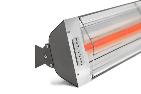 Image of  Infratech W Series Single Element Outdoor Infrared Electric Heater Grey