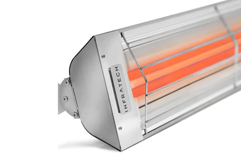Image of  Infratech WD Double ElementOutdoor Infrared Electric Heater | Infratech WD Radiant Heater Steel