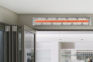 Infratech Motif Traditional Single Element Decorative Fascia Kit in Stainless Steel Finish | SS4S39 SS4S61