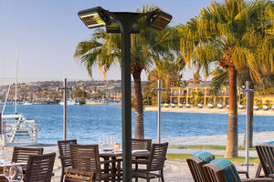 Solaira Malibu Fixed Location 6000 Watt Radiant Infrared Electric Patio Heater | 240V